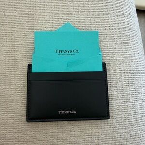 Tiffany & Co. Dark Grey Card Holder